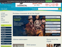 Tablet Screenshot of mobilhome-sangatte.opalenews.com